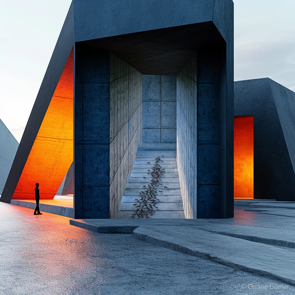 Synthetic Structures — AI-generated artwork